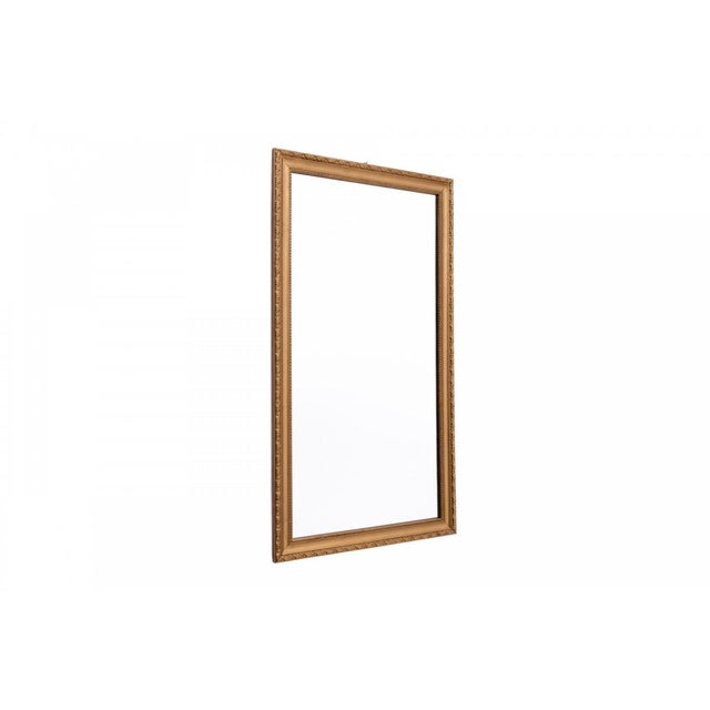 Rectangular Mirror with Gold Frame, in Very Good conditions. Designed 1920 to 1949