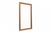 Rectangular Mirror with Gold Frame, in Very Good conditions. Designed 1920 to 1949