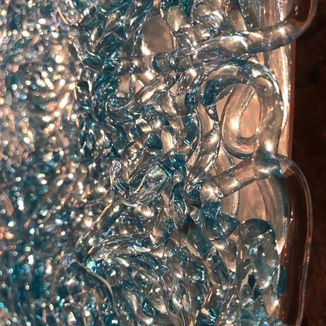 Italian Circular Blue Polycarbonate Tondo Wall Lamp by Jacopo Foggini For Sale - Image 11 of 15