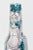 Guido Gambone 1960's Italian Glazed Ceramic Raymor, Gambone Style Vessel, Object or Sculpture Turquoise and White For Sale - Image 4 of 11