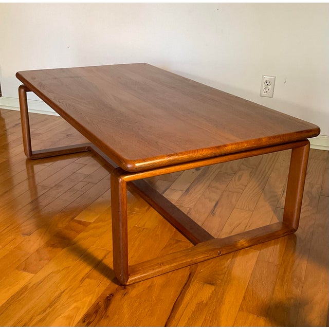 Mid-Century Modern Vintage Sun Cabinet 6044 Teak Coffee Table Sun Furniture For Sale - Image 3 of 10