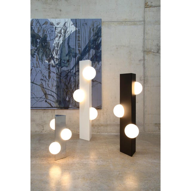 High Sfera Black Lamp from Pulpo, in New conditions. Designed from 2000 European Plug (up to 250V).