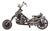 Industrial Metal Motorcycle Sculpture by Azele Studio For Sale