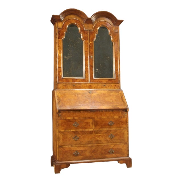 Vintage English Secretaire, 1960 For Sale