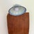 Brown 1920s Chinese Republic-Era Porcelain Hanging Wall Lamp — Hemp Rope Suspension For Sale - Image 8 of 10