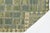 Contemporary Handmade Flatweave Rug Earthy Sage & Sky Blue Swedish Style Geometric Design For Sale - Image 3 of 10