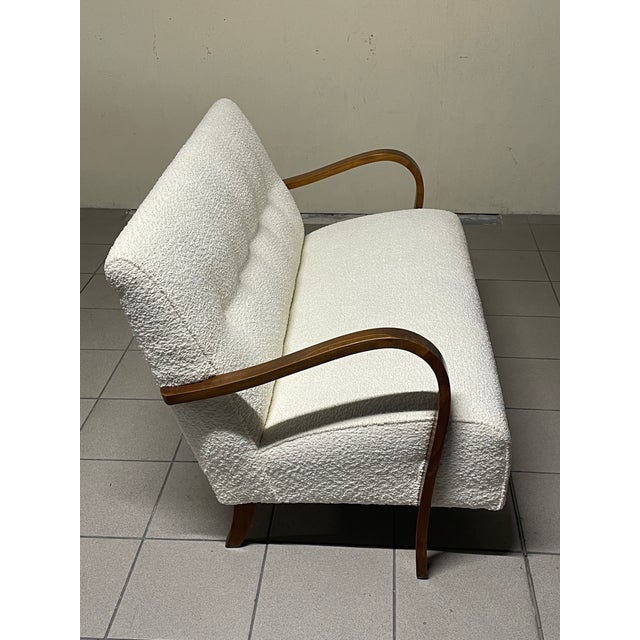 Two-Seater Sofa, Italy, 1940s For Sale - Image 12 of 18