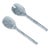 Swirled resin patterns give these serving spoons a bold, artful look that feels modern yet organic. Sold as a set of two,...