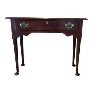 Late 20th Century Statton Cherry Console/Sofa Table For Sale