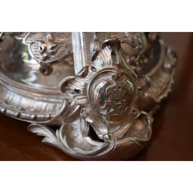 19th Century Pair of Grand 12 Arm Candelabras For Sale - Image 5 of 5