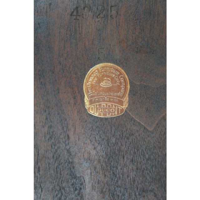 Antique Orinoco Jacobean Spanish Revival Oak Pierced Scroll Dining Table 72" For Sale - Image 11 of 15