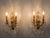 Goldenrod Bronze Wall Lamps with Crystal Trimmings, Set of 2 For Sale - Image 8 of 8
