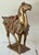 Late 19th Century Chinese Carved, Gilt and Polychrome Wooden Horse For Sale - Image 14 of 15