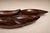 1960s Brazilian Rosewood Leaf-Form Serving Tray / Sculptural Organic Modern Hand-Carved Tray / Mid-Century Decorative Serving Piece For Sale - Image 11 of 12