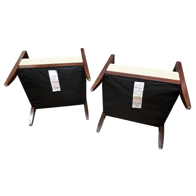 Mid-Century Modern 1970s David Edward by Kimball MCM Aussie Lounge Armchairs - A Pair For Sale - Image 3 of 15