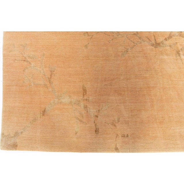 Early 21st Century Modern Dusty Blue Rug "Burgeon" Designed By Paolo Moschino by Doris Leslie Blau For Sale - Image 5 of 7