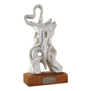 Freddy Callant, Abstract Symphonie Sculpture, 1960s, Ceramic For Sale