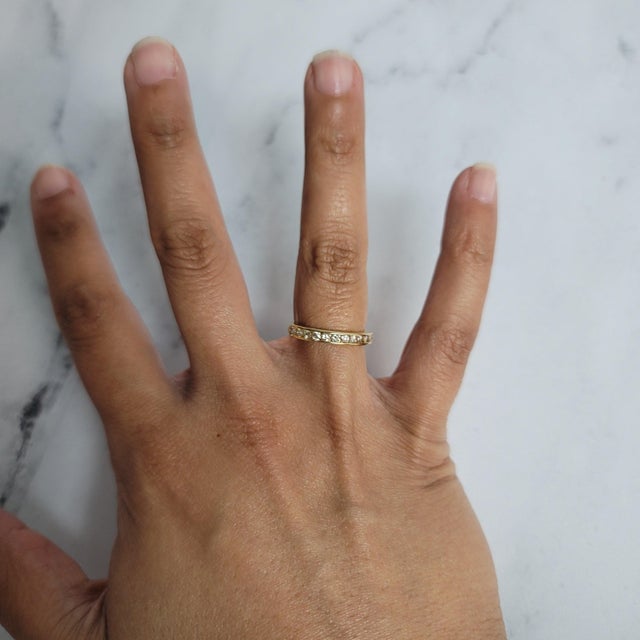 ♥ Ring Summary ♥ Main Stone: Diamond Approx. Carat Weight: .50cttw Diamond Clarity: VS2 Diamond Color: I Band Material:...