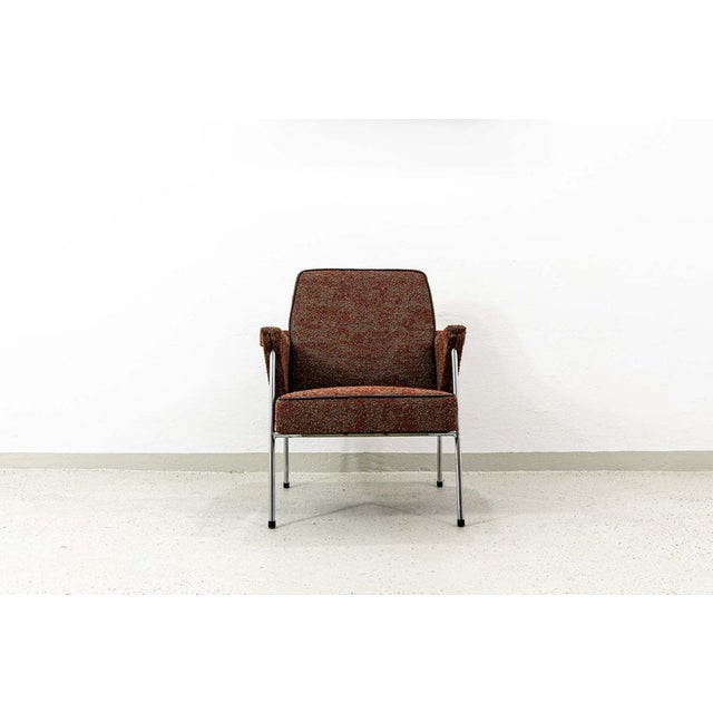 Vintage Metal Lounge Chair, 1960s For Sale - Image 6 of 18
