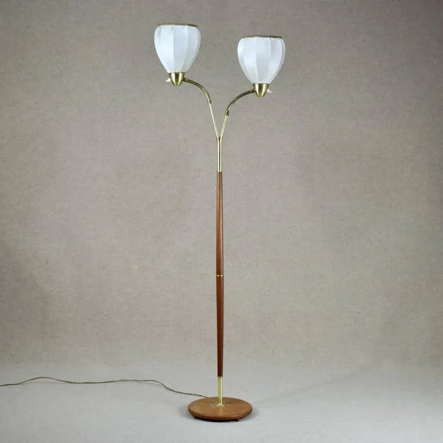 Swedish Floor Lamp from MAE, Möllers Luminaire Eskilstuna, 1950s For Sale - Image 11 of 11