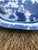 Large Antique Blue and White Transfer Ware Platter For Sale - Image 4 of 6