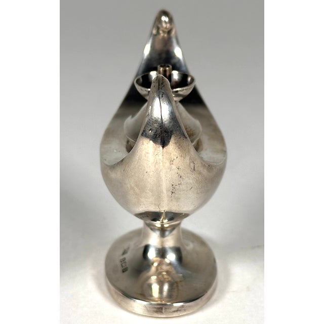 1910s Sterling Aladdin Lamp of Learning Cigar Table Lighter by Marks & Cohen For Sale - Image 10 of 18
