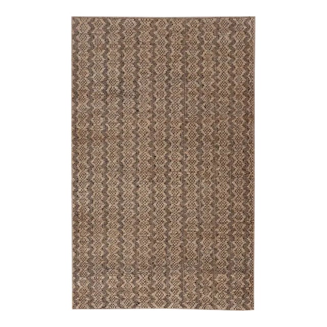 Natural Jute Boho Style Rug 3x5 Ft. For Sale