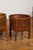Wood Mid 20th Century Woven Rattan Basket on Legs with Greek Key Motifs For Sale - Image 7 of 12