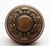 Traditional Pair of Antique Brass Flemish Corbin Door Knobs For Sale - Image 3 of 5