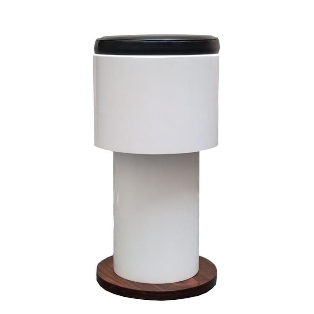 White Bar Stool, Italy, 1960s For Sale - Image 7 of 7