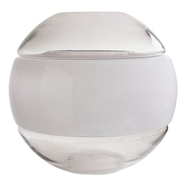 Spherical Glass Table Lamp by Carlo Nason for Linea Gb, Italy, 1970s For Sale