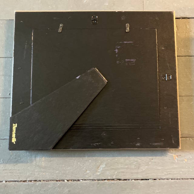 Abstract 1970’s Vintage Original Abstract Figural Pencil / Watercolor Painting Vintage Frame For Sale - Image 3 of 3