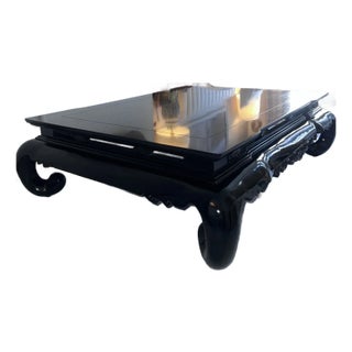 Ralph Lauren Home Beekman Table – Rare Mahogany Designer Coffee Table For Sale