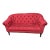 Arhaus Upholstered Tufted Loveseat For Sale