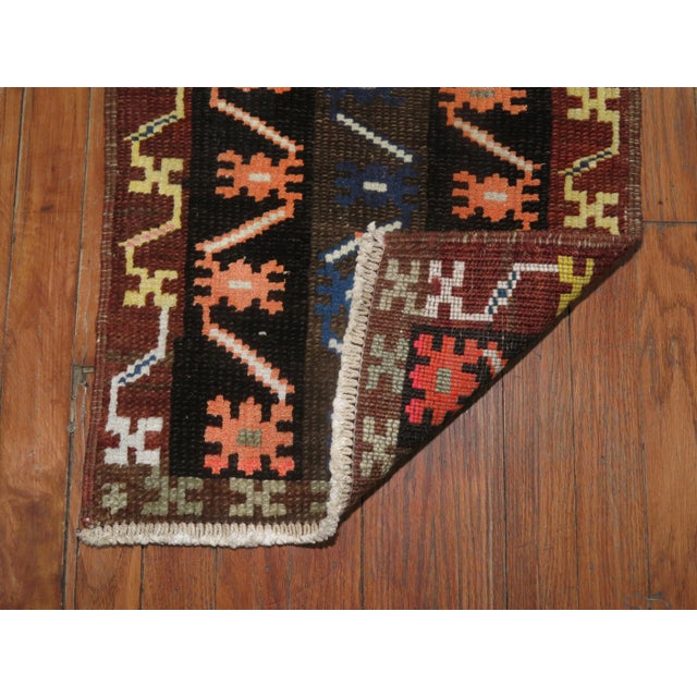 One of a kind, mid 20th-century Hand-knotted Turkish Anatolian Small Size Rug. Professionally Washed & personally vetted....