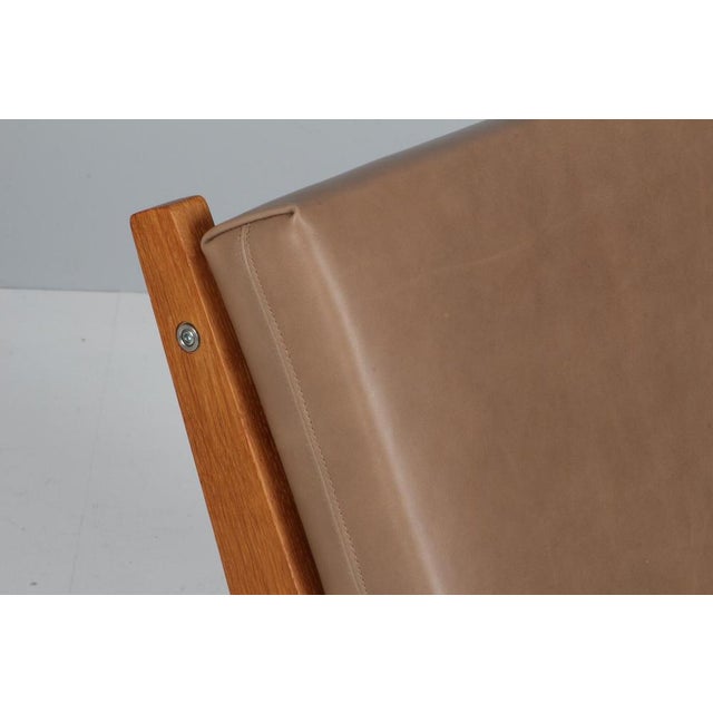 Lounge Chair Model Ge-370 attributed to Hans J. Wegner for Getama, 1960s For Sale - Image 3 of 8