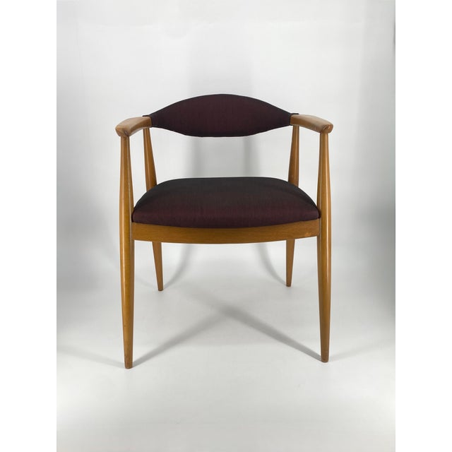 Vintage Oak Chair by Casala, 1950s For Sale - Image 10 of 10