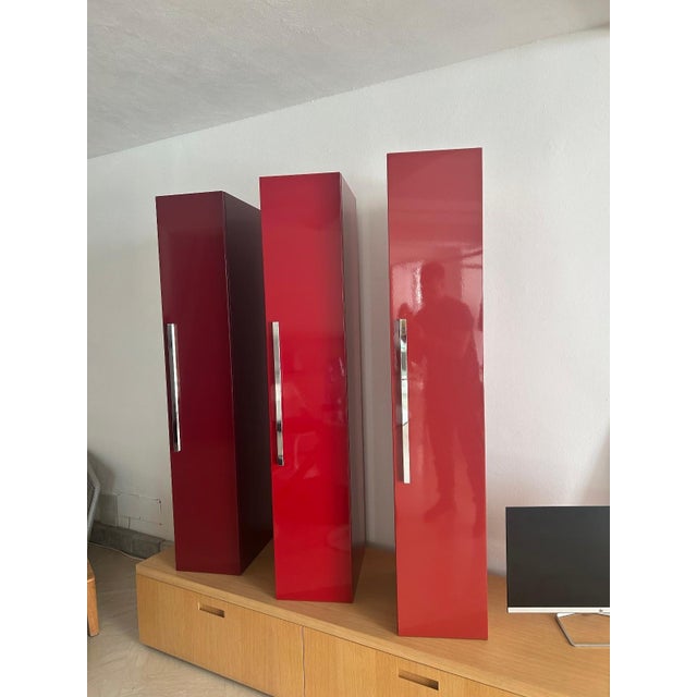 Cappellini Wall Composition in Oak and Glossy Lacquer by Cappellini, 2010s For Sale - Image 4 of 6