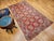 Brown 19th Century Khotan Rug in Allover Geometric Pattern in Red, Lavender, Ivory, Green For Sale - Image 8 of 16