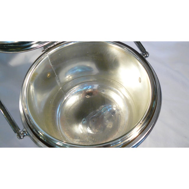 Vintage Farber Bros. Art Deco Krome Kraft Ice Bucket Chairish