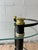 Modern Black and Brass Tea or Bar Cart, Vintage Design, Elegant Style For Sale - Image 9 of 11