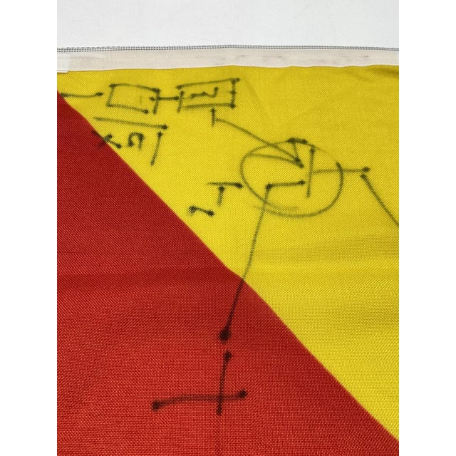 Klaus Vom Bruch, Cargo Cult: Mann über Bord Flag Artwork, 1995, Fabric For Sale - Image 4 of 16