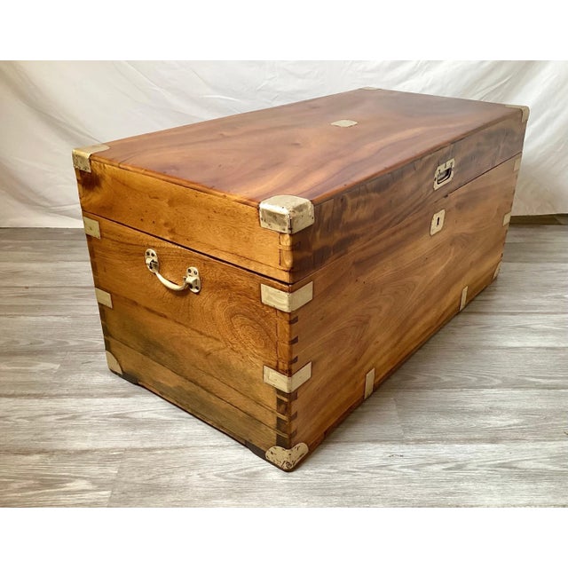 Mid-19th Century, Campaign Camphor Chest For Sale - Image 4 of 11