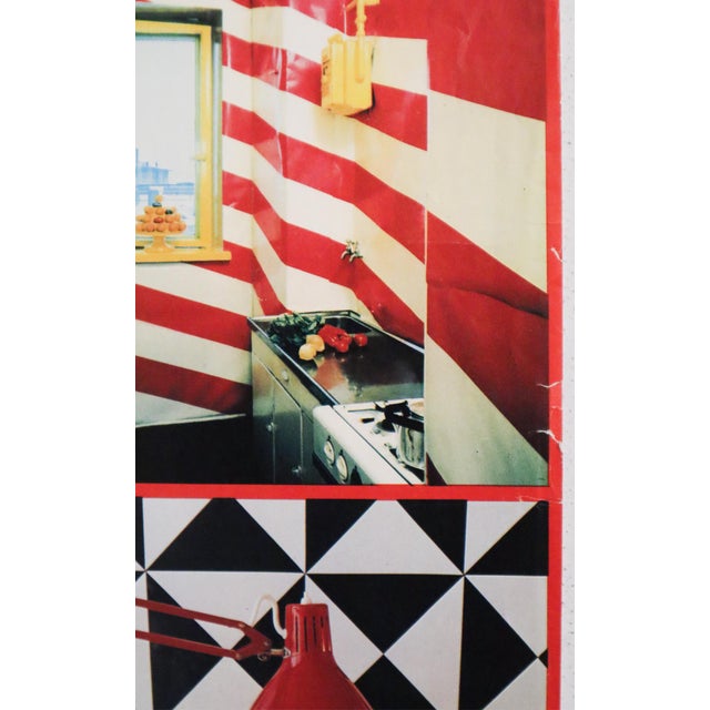 Mid-Century Modern 1970s Finnish Fashion Poster - Marimekko (Raf. Haarla Oy) Photo-Collage For Sale - Image 3 of 5