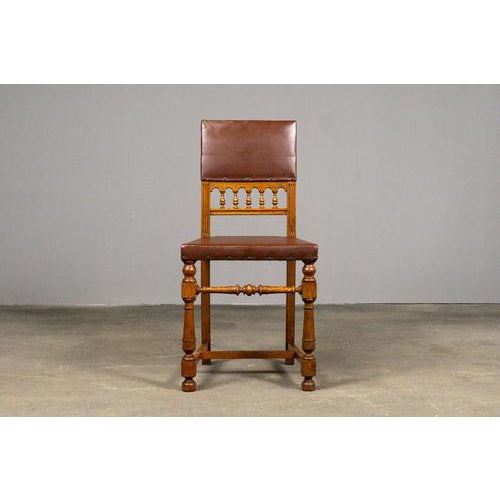 Vintage Chairs in Oak, Set of 4 For Sale - Image 5 of 18