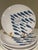 Bring the charm of the Italian coast to your table with this delightful **set of four vintage Ceramiche d'Italia salad...