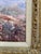 Late 20th Century Framed Oil Painting of Sailboats on the Lake For Sale - Image 4 of 5