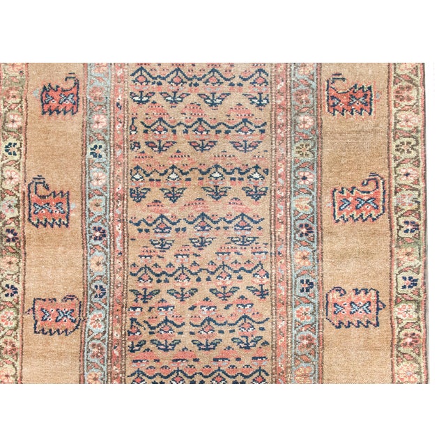 Textile Early 20th Century Persian Serab Runner For Sale - Image 7 of 15