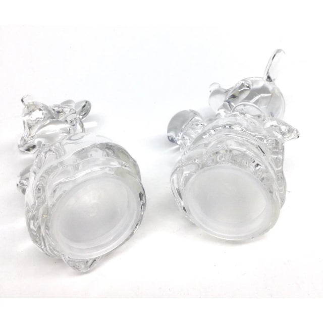 Lenox Crystal Salt and Pepper Shakers For Sale - Image 10 of 12