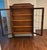 Arts & Crafts Early 20th Century Antique Arts and Crafts Bookcase - Leaded Glass Doors-Solid Oak For Sale - Image 3 of 9